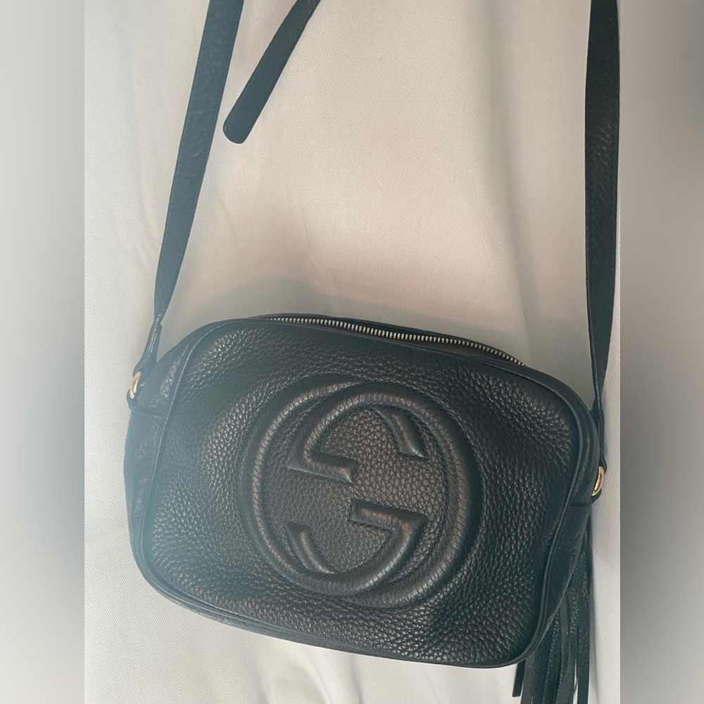 *SOLD* GUCCI
SOHO SMALL LEATHER DISCO BAG